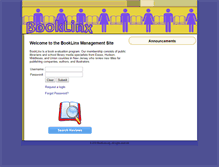 Tablet Screenshot of booklinx.org